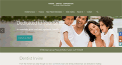 Desktop Screenshot of harderdental.com