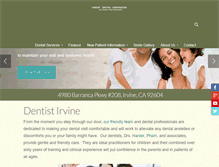 Tablet Screenshot of harderdental.com